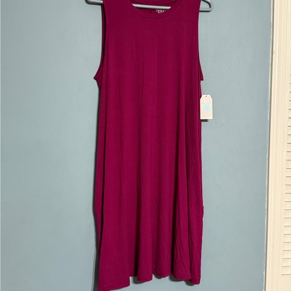 SELLING TIME And TRU DRESS SIZE XL NWT SLEEVELESS COLOR VIOLET MAGENTA - Picture 11 of 14